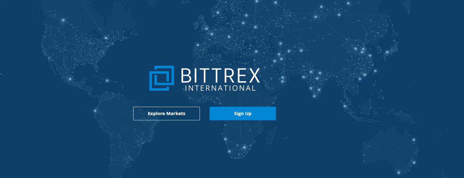 Bittrex Homepage