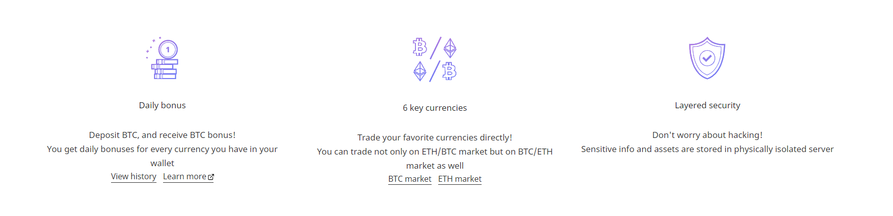 Dove Wallet Advantages