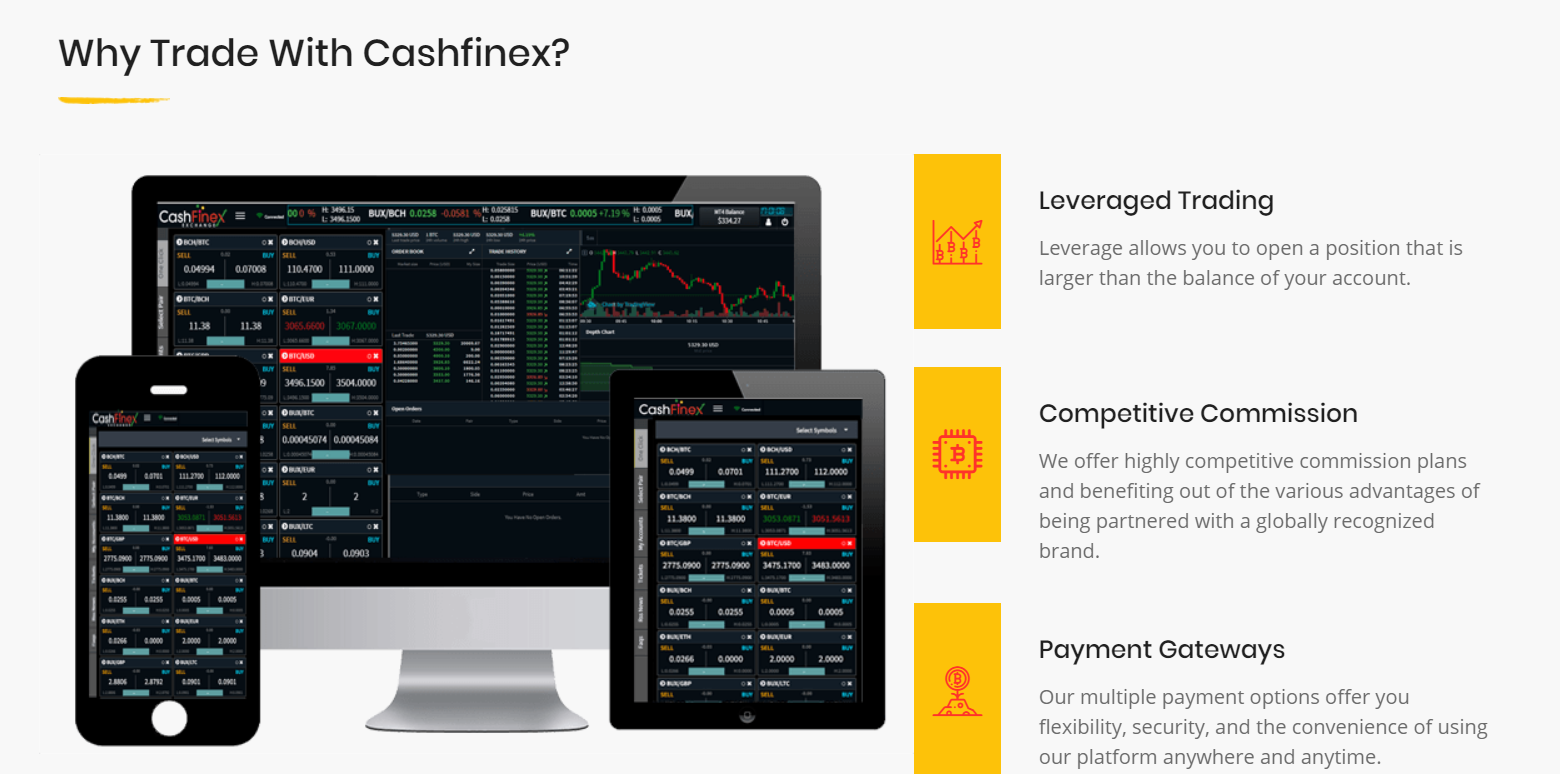 CashFinex Advantages